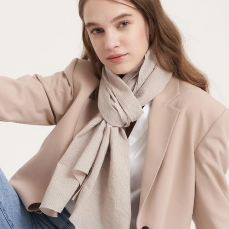 BB'DE SOLI'DE Solid 6 scarf 4color