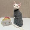 Interstellar Cat Kessphynx Hairless Devon Cat Clothes High Elasticity Warm Mid-High Collar Wool Sweater Brushed Vest