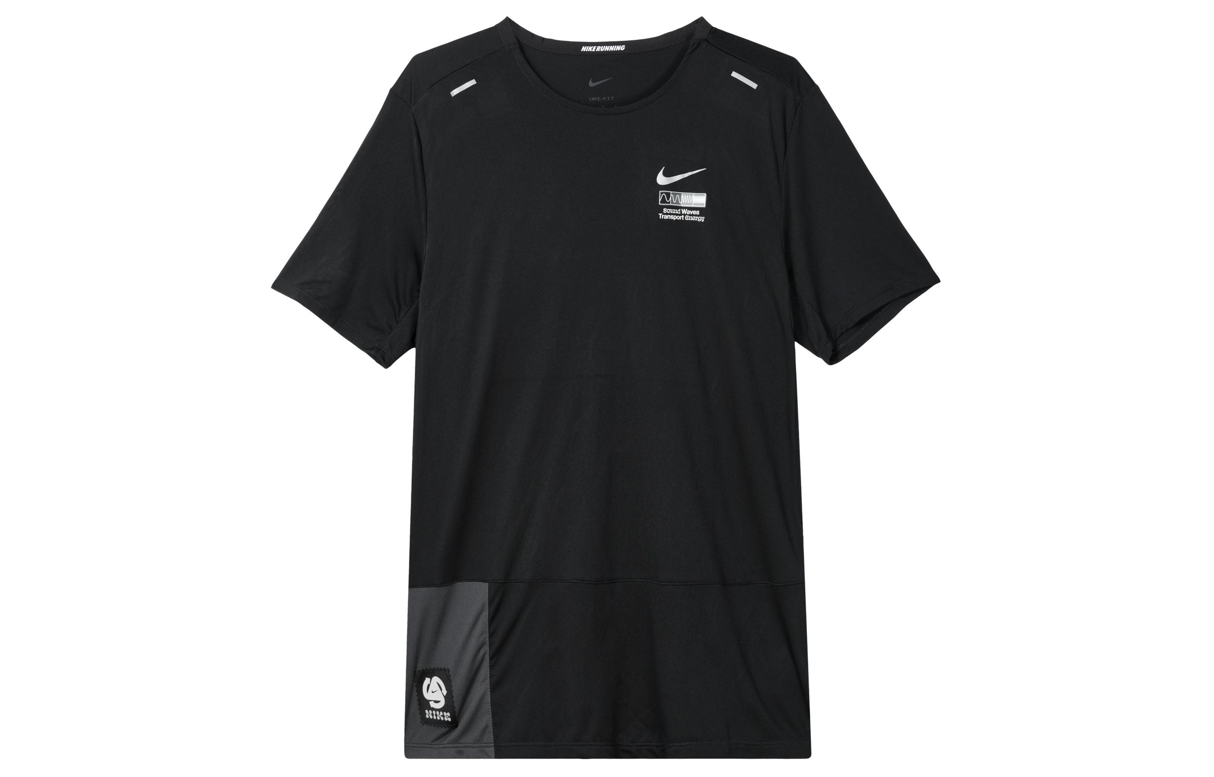 

Nike T Shirts Men s Black Crew Neck Moderate Straight Fit DM4666-010 XXL