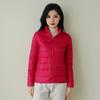 Women Short Slim Fit Puffer Jackets Spring Female Ultra Lightweight Packable Warm Coat Portable Outwear Coats