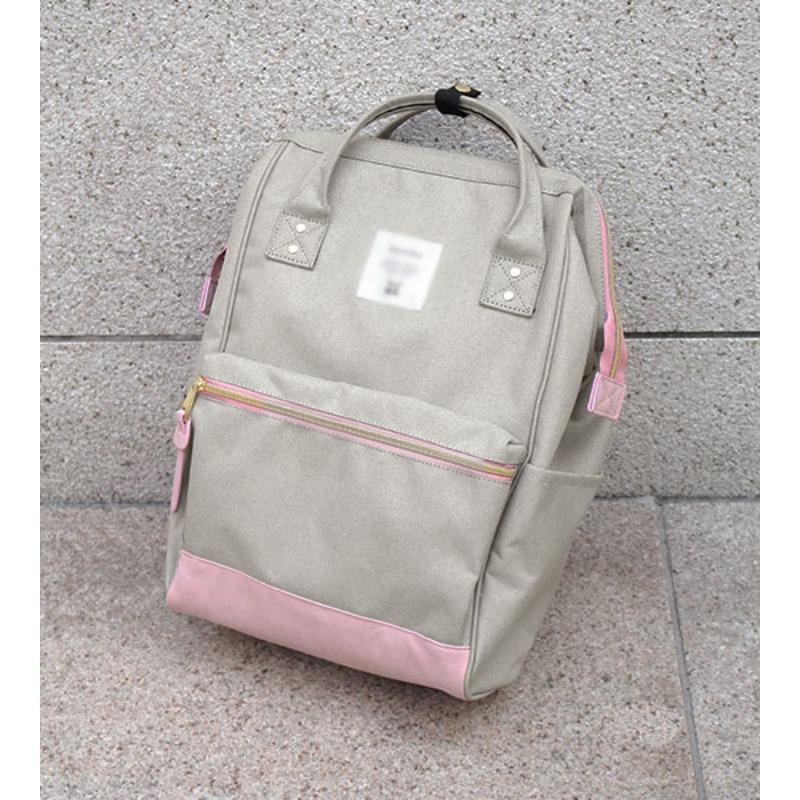Frosted gray backpack backpack runaway bag student backpack women s printed logo