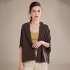 Lekasha Women's Sleeveless Loose Knit Shawl - 100% Pure Cashmere