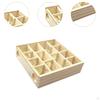 Hamster Toy Pet Habitat Shelter Multi Chamber Hideout Tunnel Container House Maze