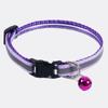 Cute Dog Cat Collar Cat Necklace Adjustable Reflective Colorful Bell Patch Collar Buckle Dog Collar Pet Items Dog Accessories