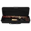 Standard B Tone Soprano Saxophone Bb Straight Pipe Red Lacquered Body Professional Musical Instrument with Case Accessories Set
