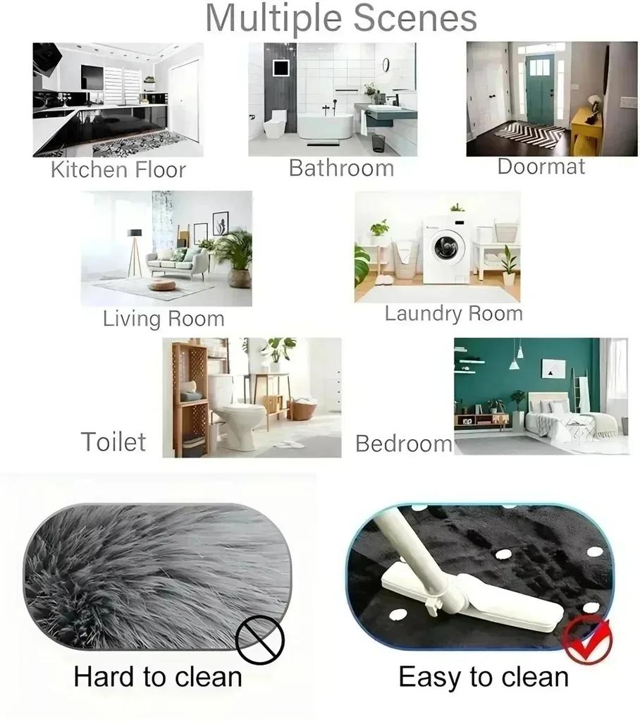 1 ks vánoční dekorace Kuchyňské rohožky Protiskluzové domácí rohožky k dveřím Pop design Koupelnové rohožky Koupelnová předložka Koberce pro domácí dřez Dekorace prádelny