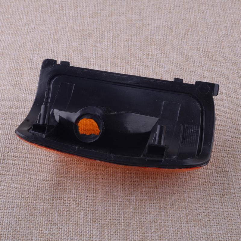 1 Pair Car Amber Lens Wing Mirror Indicator Light Lamp Cover 1847387 1847389 Fit for Ford Transit MK8 2014-2016 2017 2018