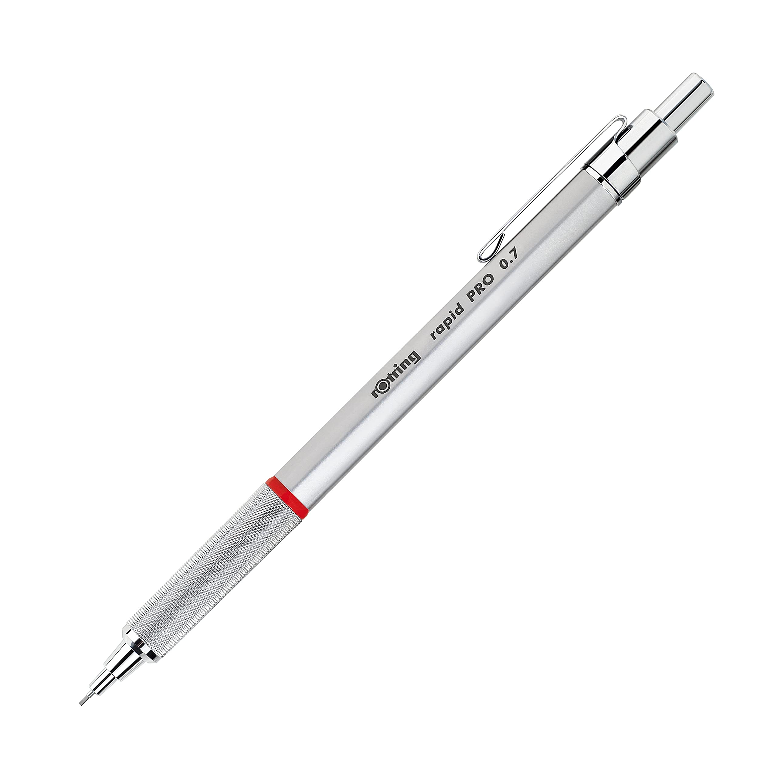 

Серебряный механический японский карандаш Rotring RapidPro, 0,7 мм, 1904-256 [Официальный продукт]