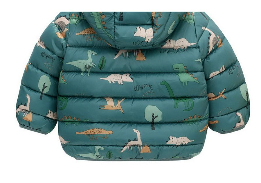 Kinder Cartoon Daunen Baumwolljacke für Herbst & Winter - Leichte Jungen & Mädchen Klein/Mittel Mäntel