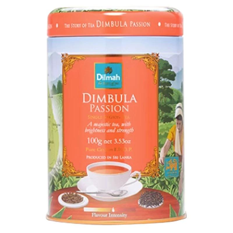 

Черный чай Dilmah Sri Lanka Specialty Zone, 100 г, банка, цейлонский чай Ceylon Flavored Black Tea (Timbra)