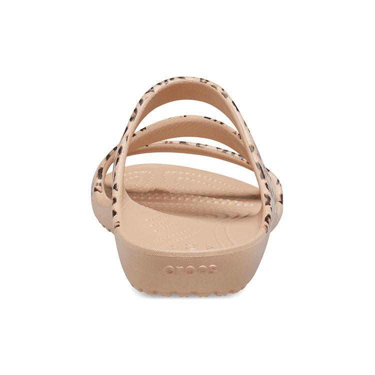 Crocs Kadee II Klapki Sportowe Outdoorowe Damskie Klapki Panterka 206894-90L