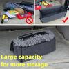 Large Anti-Slip Boot Storage Organizer Soft Felt Car Trunk Organizer with Compartments Tool Bag Accessory for Vehicle