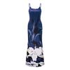Elegant Women Party Dress Summer Fashion Long Dress With Suspenders