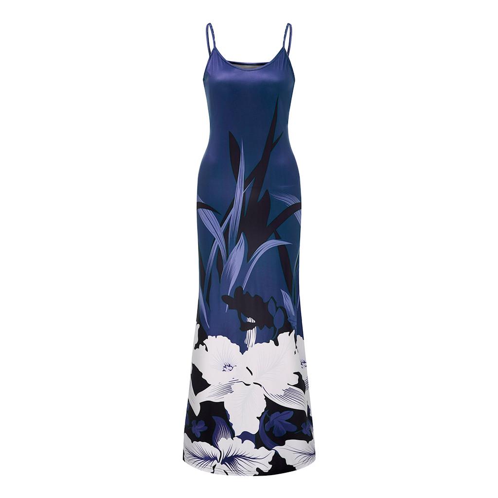 Elegant Women Party Dress Summer Fashion Long Dress With Suspenders