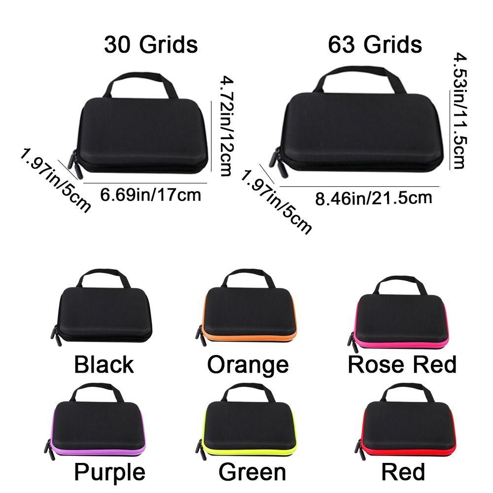 3 ML Essentials Oil Case Large Capacity Insulin Vial Protector Oils Storage Organizer  Travel