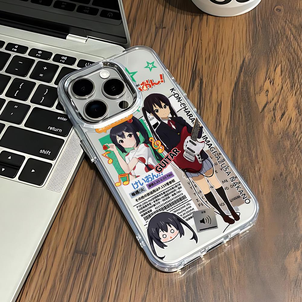 

Anime Y2k K-K-ON Cute Phone Case for Xiaomi Redmi Note A5 A3 15 14 13 14c 13c 12 11 12s 12c 10c 10 9 Pro Plus 4G 5G Transparent Redmi Note 11 4G