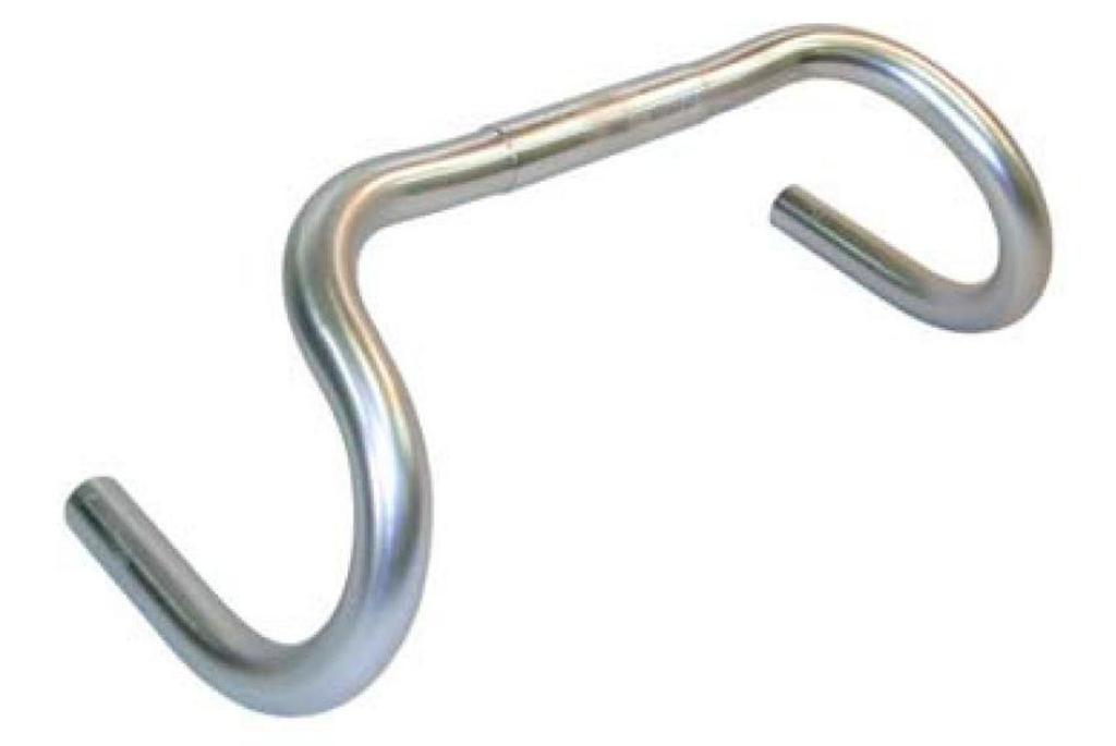 NITTO Drop Handlebars B135AA 450 Silver B135AA-25-450 25.4
