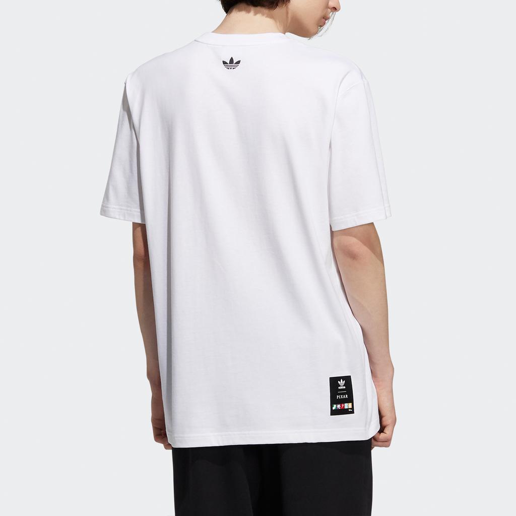 Adidas Disney x Originals Mike Wazowski Oversized Sports Tee Men Tops White HD9073