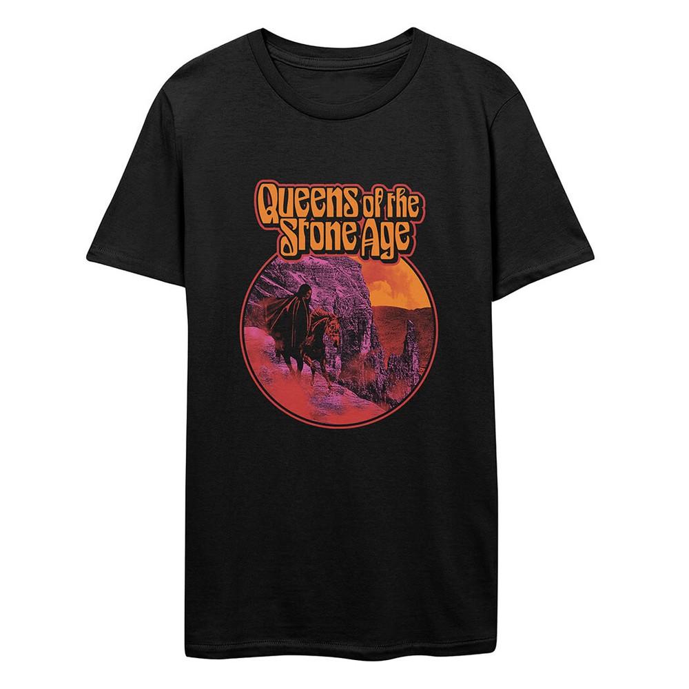 Queens Of The Stone Age T-Shirt Hell Ride Official Black New