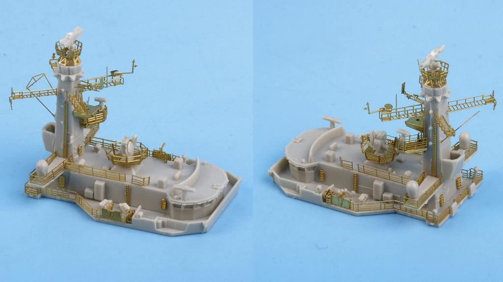 Tetra Model Works SE-Serie, Fregatte HMS Westminster F237 der britischen Marine Typ 23, Kunststoff-Modellteile SE7037, Formfarbe, 1/700 (TR)