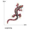 Personality Exaggerated Versatile Alloy Diamond Gecko Brooch Fashion Trend Animal Pin