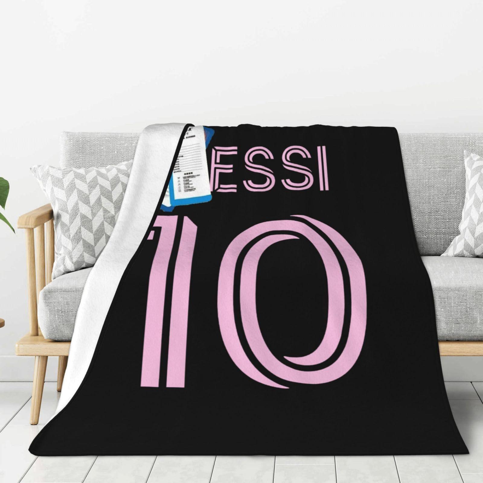 

Blue jersey pattern Printed Blanket for Sofa Bed Travel Camping Living Room Office Conditioning Blanket for All Seasons Gifts 75x90cm
