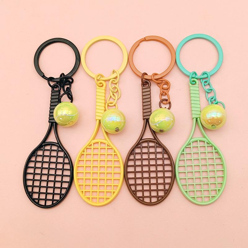 Mini Portachiavi Festa del Tennis Gadget Festa Tennis Portachiavi Pallina da Tennis Ciondolo Borsa da Tennis Portachiavi Sportivo Per Ragazzi Ragazze Carnevale Scolastico Ricompensa
