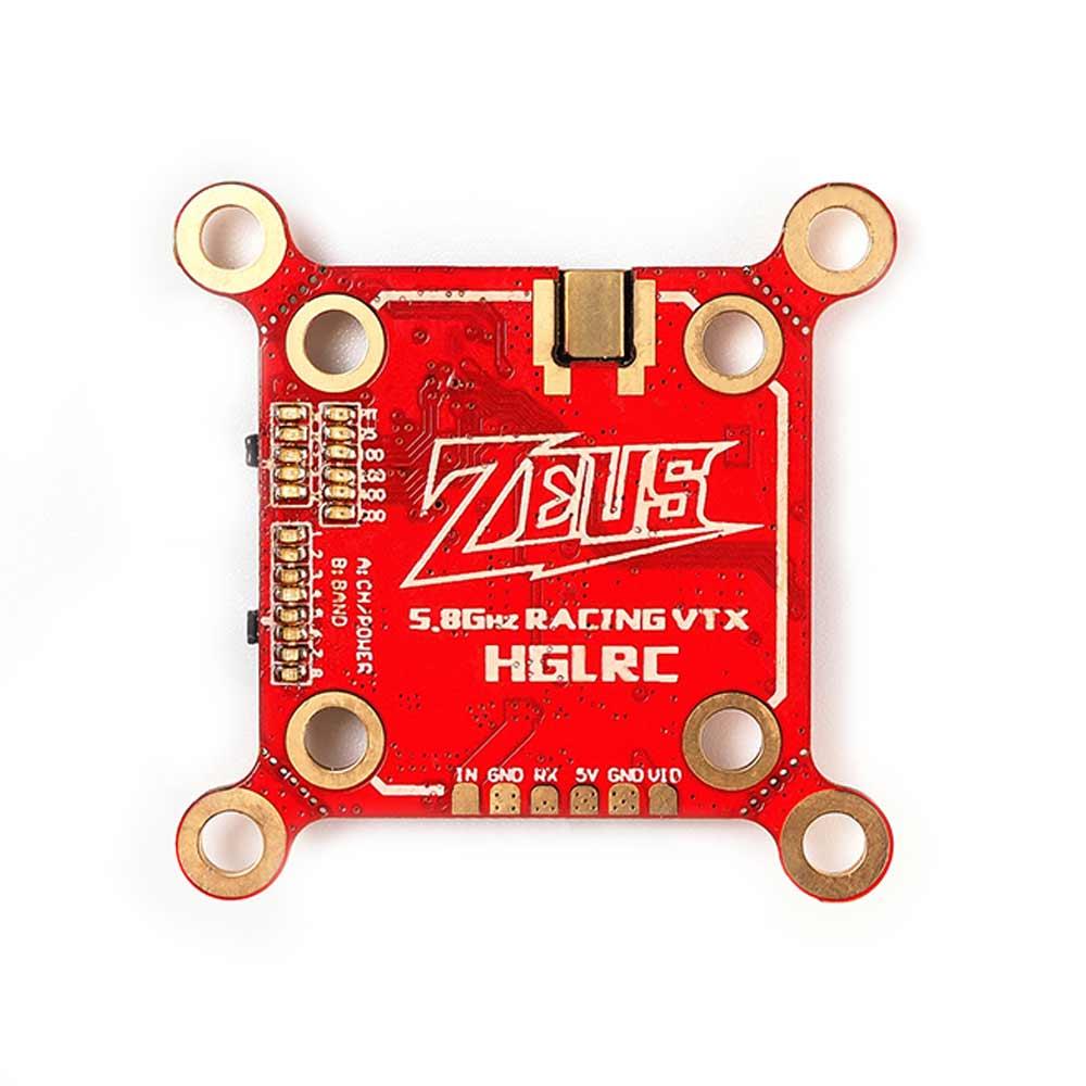 HGLRC Zeus Nano VTX Transmitter 5.8G 40CH Built-in Microphone 350mW / 800mW / 1.6W / 2.5W For RC FPV Racing Freestyle Drone