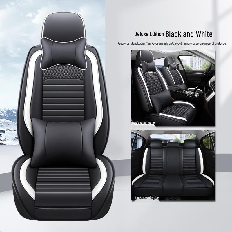 Buick Excelle GT/XT 2021 Lädersätesskydd för 13/14/15-modeller - Fullständigt skydd, Design för fem säten