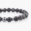 Antique Ring Point 8 Silver Gemstone Bracelet (C2501AC1229_BK)