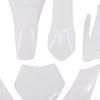 Body Mudguard Kit Accessories, Easy to Install ,High Performance, Premium, Spare Parts Replaces
