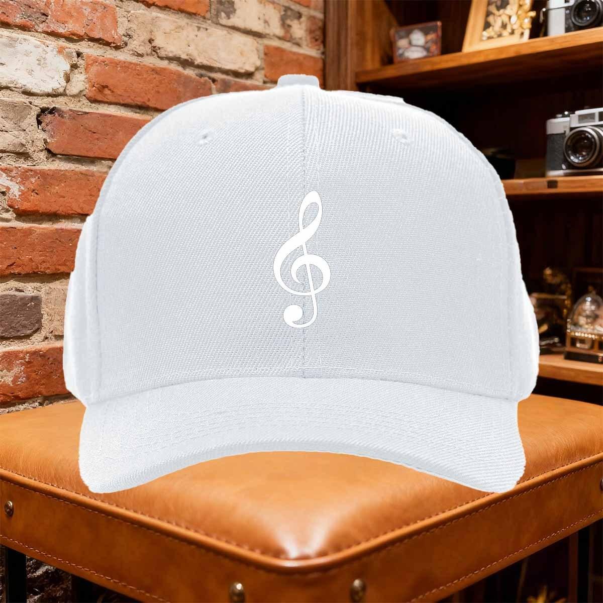 Adjustable Unisex Baseball Cap Featuring a Music Note Design Perfect for Outdoor Sports 1pc