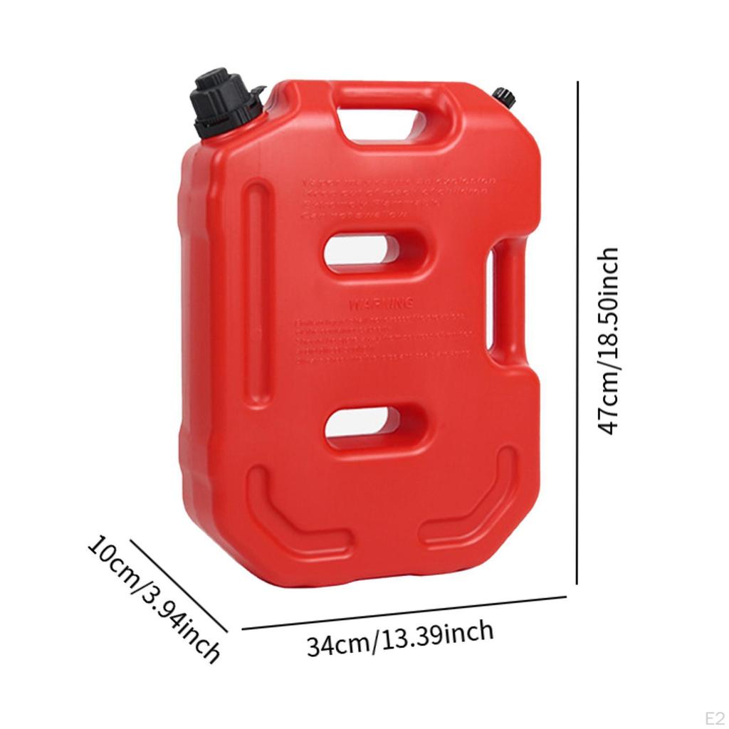 10L Kraftstoffkanister für Motorrad- und Abenteuerreisen