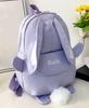 Kids Backpack with Ears and Cute Backpack J.B.things Rabbit-Shaped Tail, Design, Baby, Kids, (Purple, Mini)