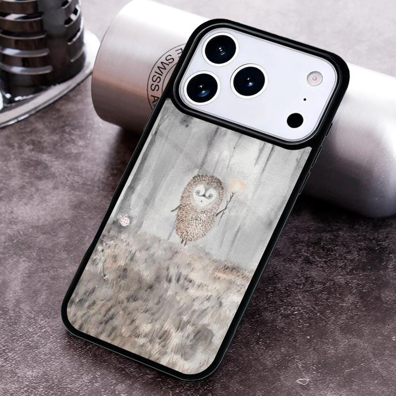 Hedgehog in the Fog Phone Case for iPhone 17 16 15 Pro Max Air 14 13 12 11 Plus Shockproof Cover