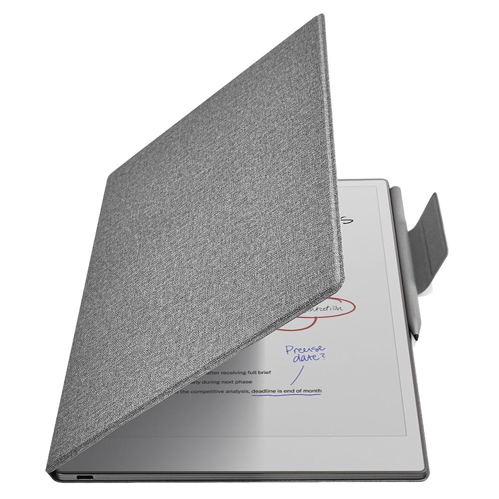 For ReMarkable Paper Pro Case PC+PU Leather Tablet Magnetic Cover with Pen Holder Auto Wake/Sleep