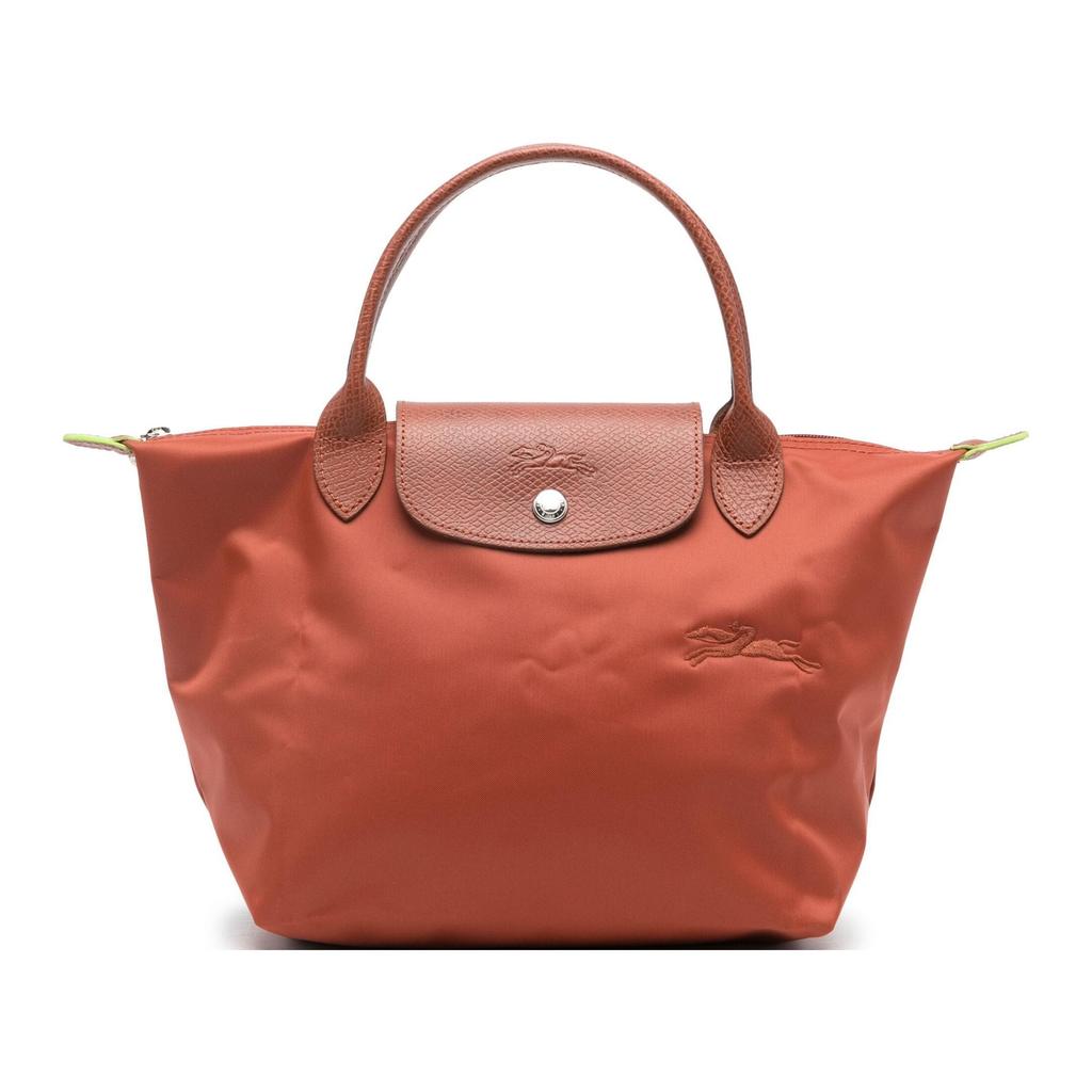 Longchamp Le Pliage Small Handbag With Silver Metal Fastening Women handbags Brown L1621919404