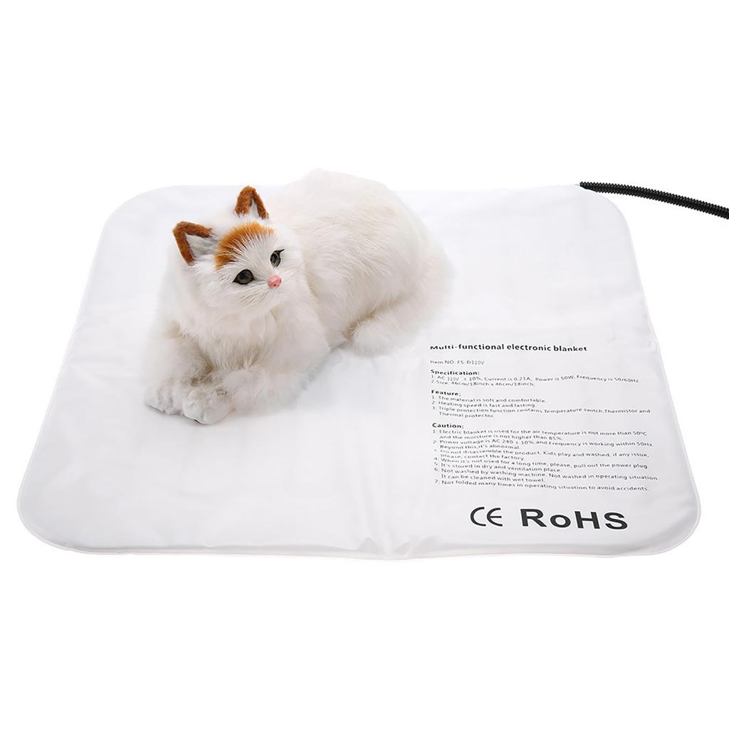 Waterproof Scratch Resistant Warm Heat Electric Blanket for Pet Dog Cat