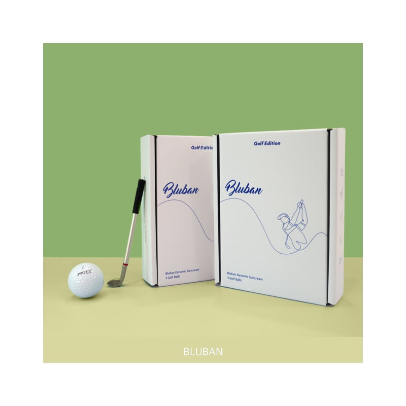 Blue Barn Golfutgave (Golfball & Dynamisk Solkrem 50ML Sett)