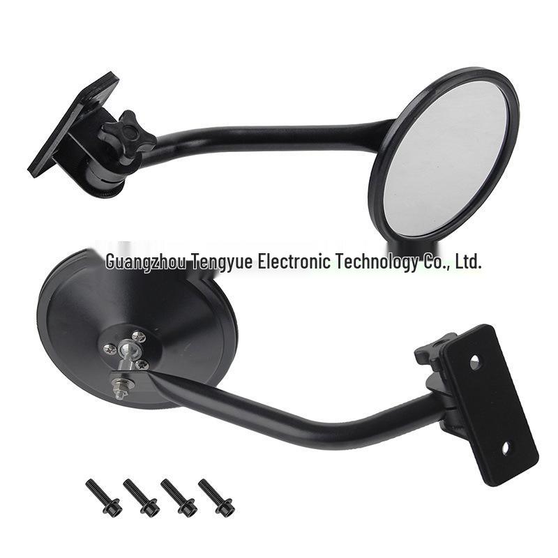 

Jeep Wrangler A-pillar Quick-Release Metal Side Mirror 142*142*255 mm