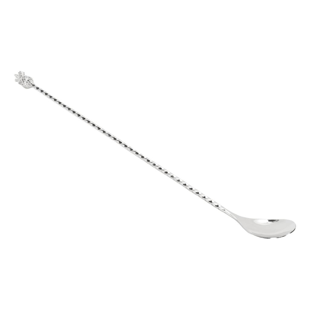 Bar Spoon Stainless Steel Cocktail Stirrer Mixing Spoon Comfortable Grip Cocktail Shaker Spoon for