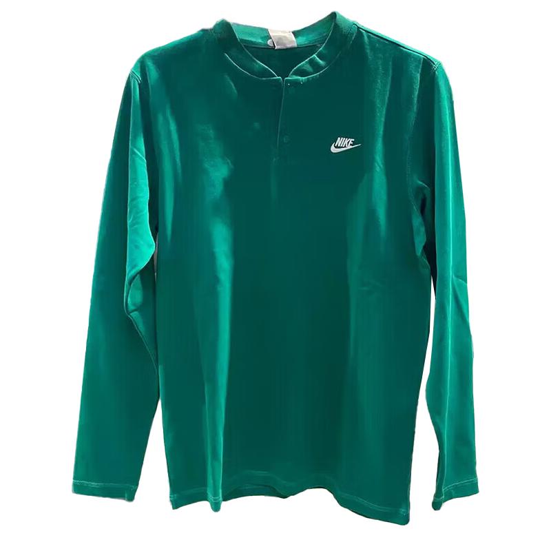 

Nike Running Training Casual Long Sleeve T-Shirt Men Tops Green FZ6631-365 M