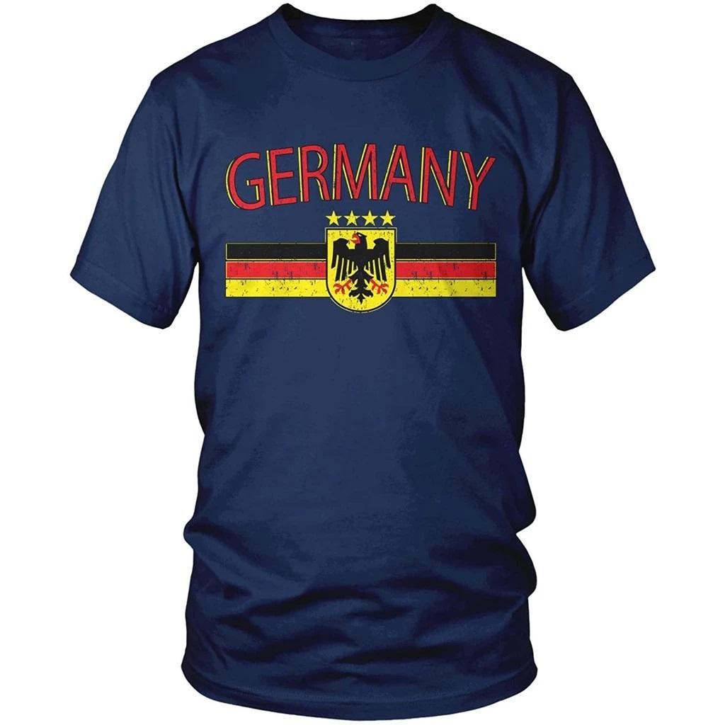 Almanya Bayrağı Kartal Arması Kick Boks Muay Thai Tişört Grafik Retro Vintage 3D Baskı Erkek Kadın Unisex Kısa Kollu Yuvarlak Yaka