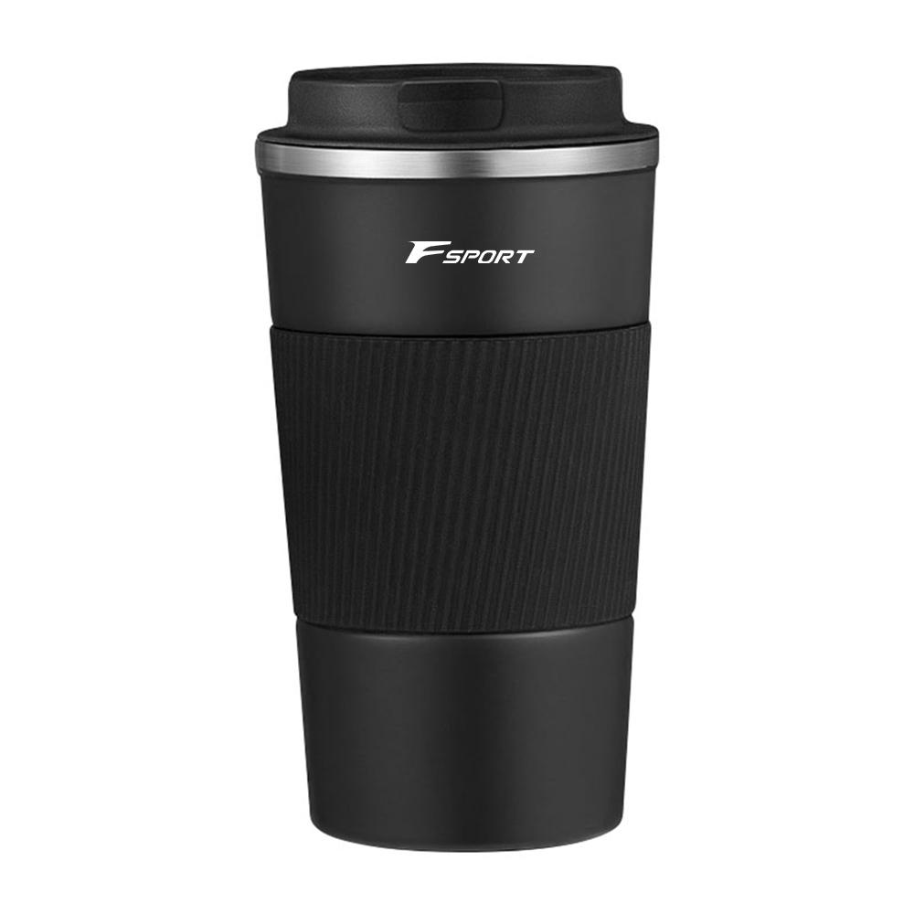 Car Thermos Cup Stainless Steel Coffee Insulated Vacuum Bottle Travel Mug For Lexus CT200h NX300h RX300 RX330 EX300h FSport IS AEK1