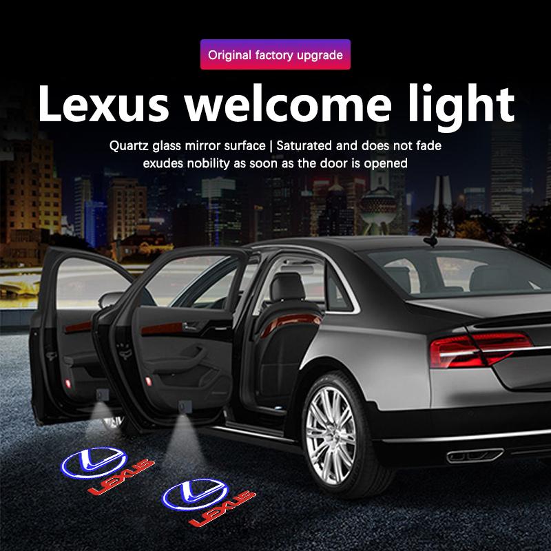 Car Projector Lamps HD LED Auto Door Welcome Lights For Lexus ES300 ES200 ES250 IS300 RX270 RX450h RX ES GX LS LX IS RC UX