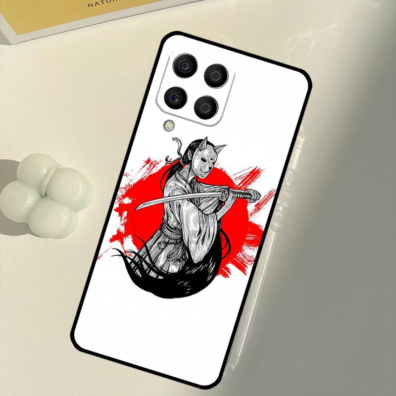 Anime Girl Samurai For Samsung Galaxy M31 M16 M11 M21 M13 M33 M35 M53 M55 M15 M14 M34 M54 M12 M32 M52 M06 Case