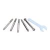 5PCS Chainsaw Sharpener Grinding Stones Drill Bit High Hardness Chainsaw Sharpening Tool for Small