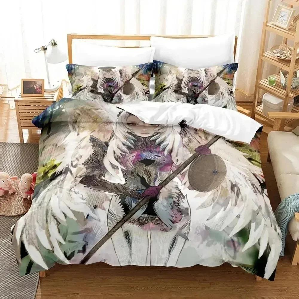 Comforter Anime Lord Of Vermillion Bedding Set For Bedroom Soft Modern S Comefortable Kids And