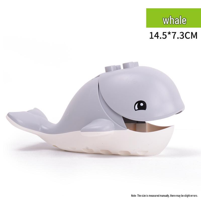 Large Animal Building Blocks: Dinosaur, Tiger, Elephant, Crocodile, Giraffe DIY Educational Toys for Kids