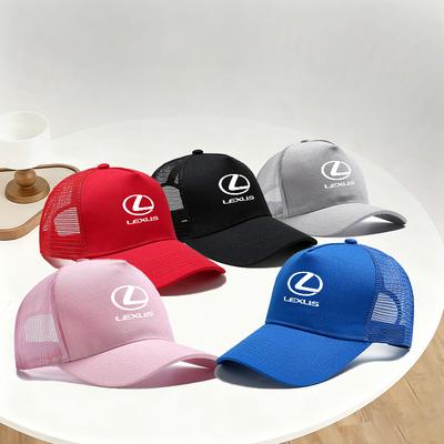 Freizeit Outdoor Sport Baseballkappe Herren Damen Sommer Atmungsaktives Netz für Lexus NX200T ES200 ES350 IS300 RX240 GS450h LS500h